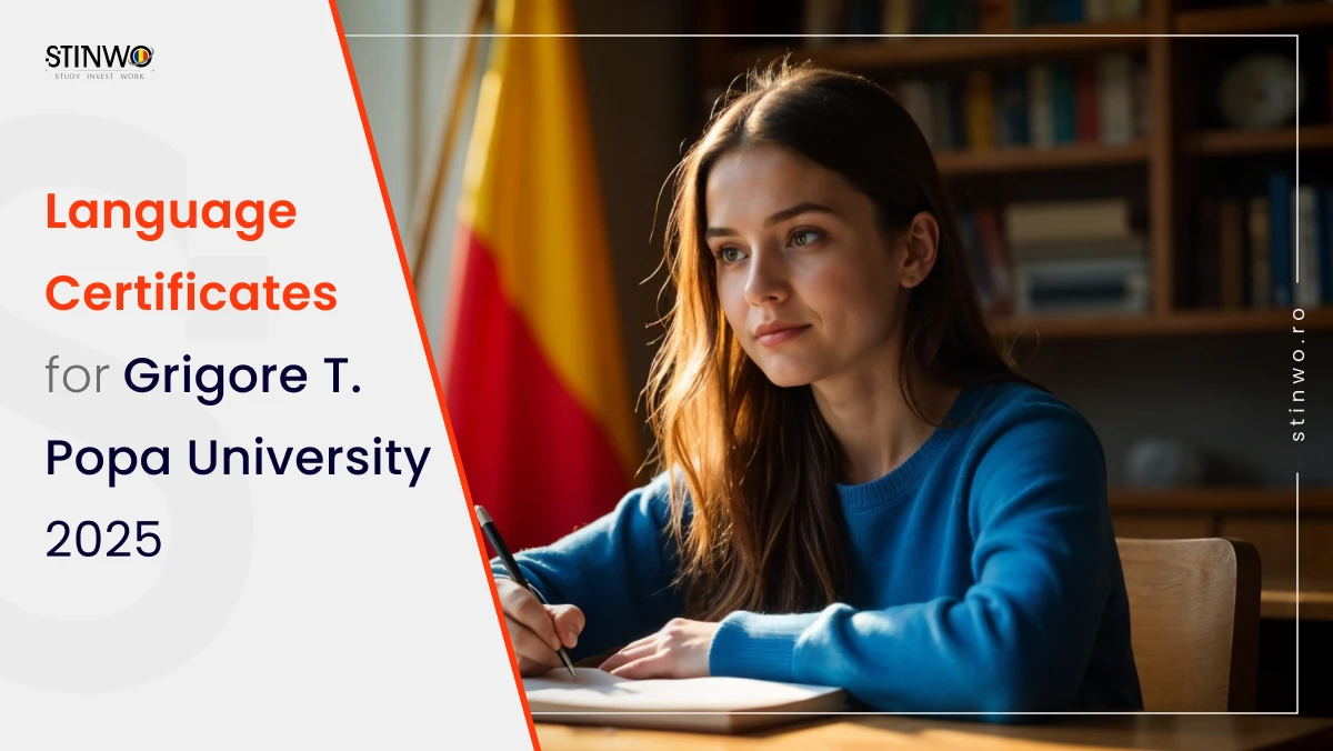 Language Certificates for Grigore T. Popa University