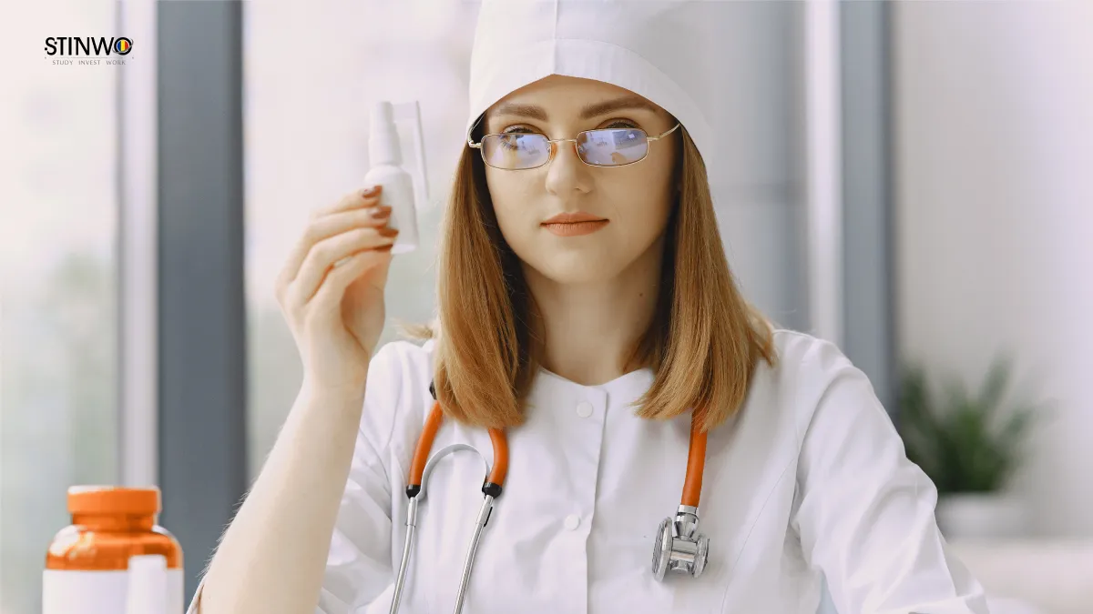 study pharmacy in Romania in English
