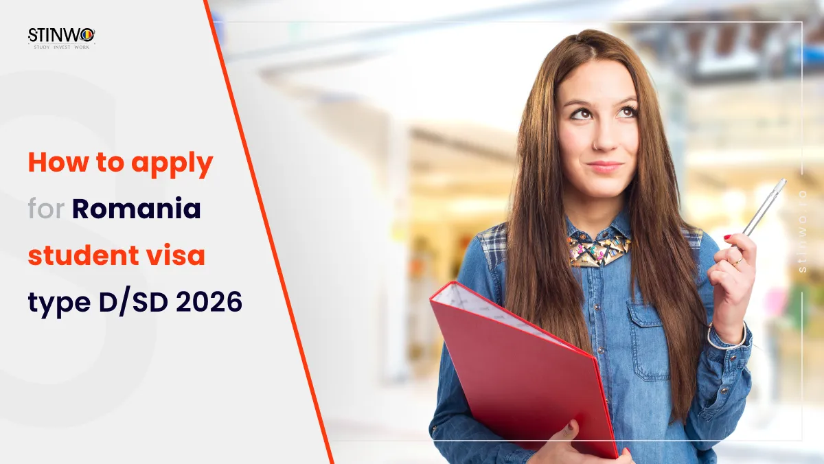 How to apply for Romania student visa type DSD 2026
